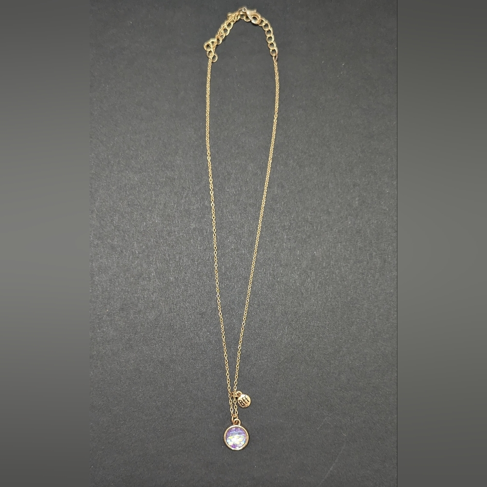 Bff Mermaid charm necklace